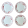 Ensemble assiettes Terre de Fer décor Sorbier Boch Frères Kéramis