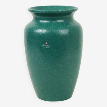 Vintage West Germany Earthenware Turquoise Blue Vase Scheurich 543-25