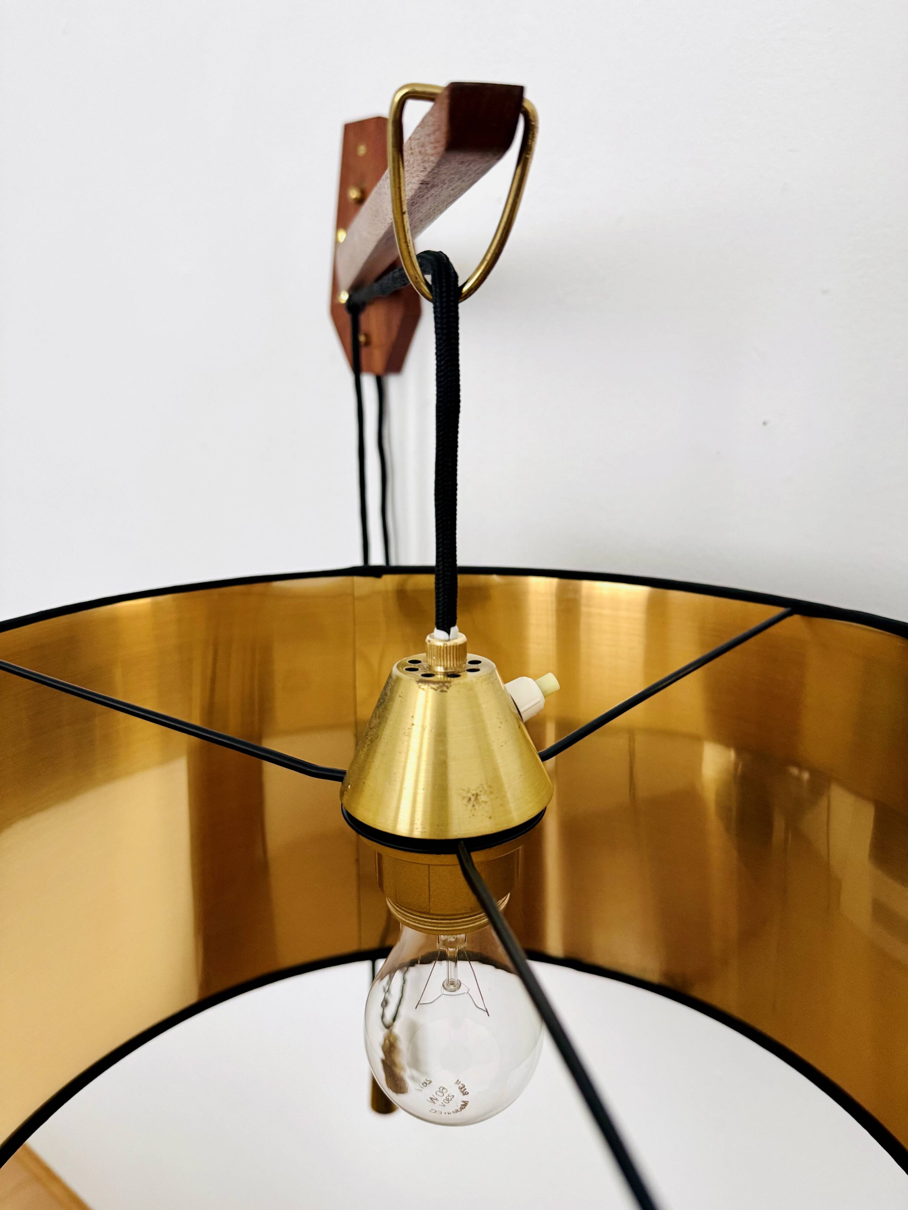 Adjustable Teak Wall Lamp by Kaiser Leuchten