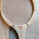 Old tennis racket