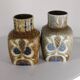Nils Thorsson vase Royal Copenhagen vintage Danish ceramic x2 1970