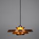 Danish vintage copper lamp from 1960s