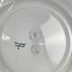 Set de 4 assiettes plates "Agreste", Sarreguemines, fin XXe, Pyroblan