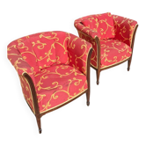 Paire de fauteuils de style Art déco