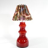 Scandinavian Modern Oxblood Red Table Lamp  by Gert Nyström for Hyllinge