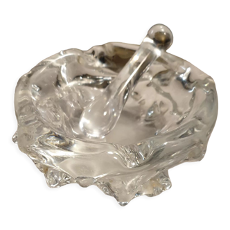 Lead crystal ashtray seventies