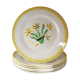 Lot of 6 flat plates Port Cros Digoin