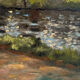 Landscape signed Roussel 20th century