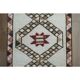 1970s Vintage Turkish Hand-Knotted Wool Cotton Beige Runner Rug 86x375