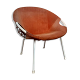 Vintage balloon armchair in Dain