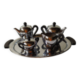 Service à café et à thé vintage par Alessi , 1940s, set of 5