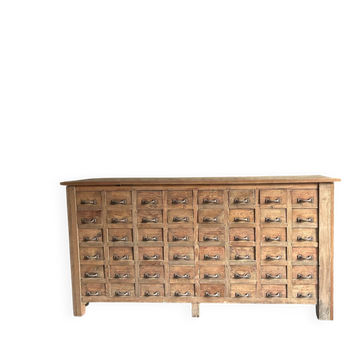 Old multi-drawer workbench furniture