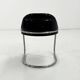 Orix Black Chair by Vittorio Parigi and Nani Prina for Molteni, 1970