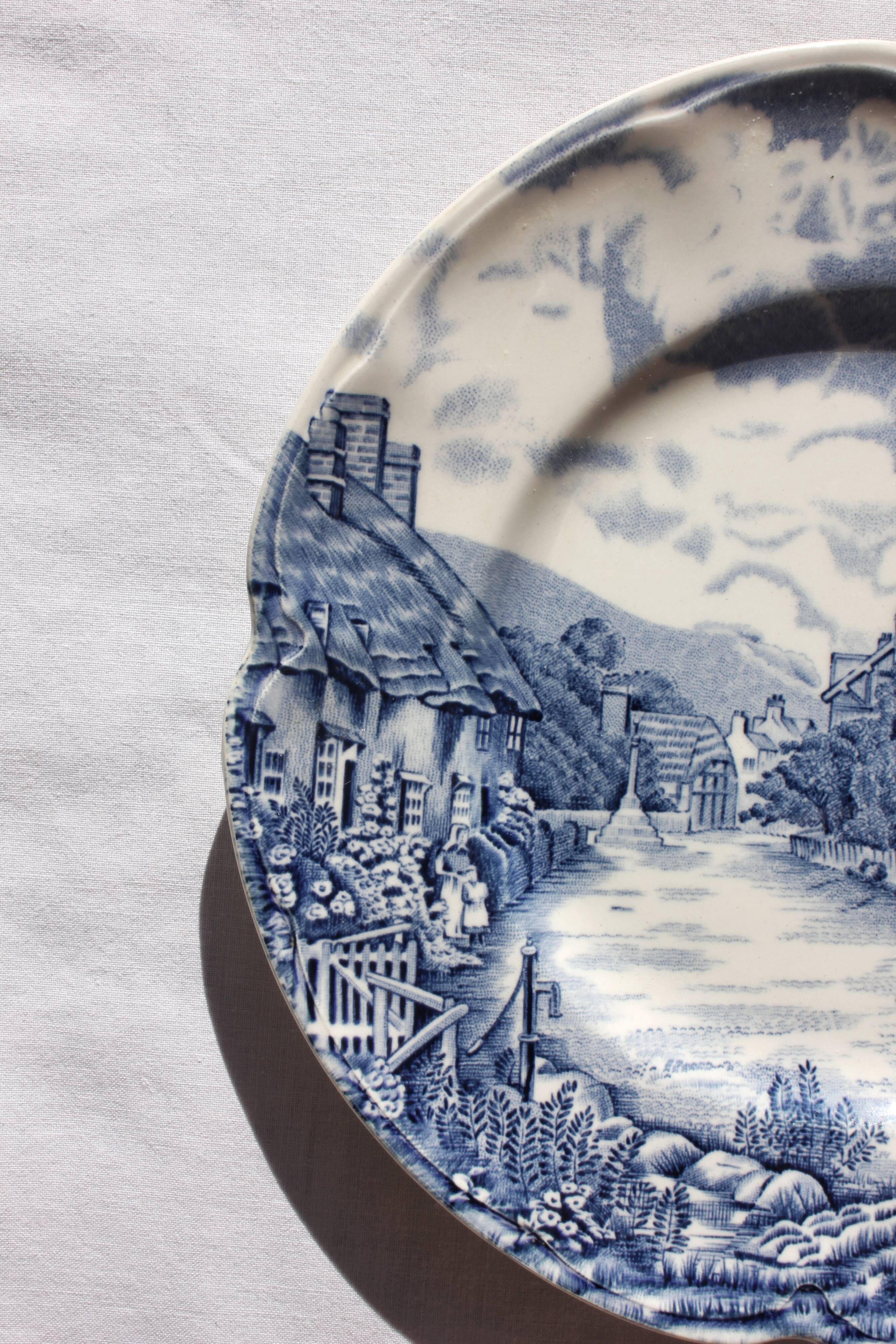 Johnson bros "old english countryside" plate