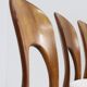 Vintage Danish dining chairs by Niels Koefoed solid teak, set of 10