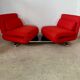 Canapé convertible 360° Le Vele Video design italien Futura 2 places rouge