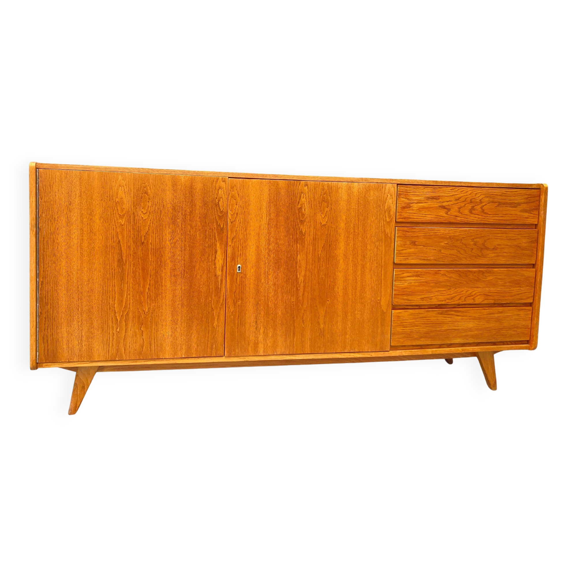 Enfilade vintage U-460 par Jiří Jiroutek pour Interiér Praha, Tchécoslovaquie