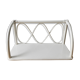 White rattan wall shelf, original colour