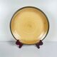 Set of 4 Salins plates with green rim, 20th century