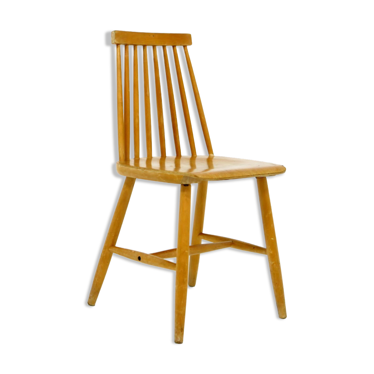 Chaise en chêne "Pinnstol", suède, 1960