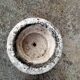Pair of Medici vintage antique stone planters