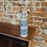 Delft Blue ceramic bottle – Made in Holland – with cork