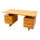 Mid century beechwood writing desk, 1970´s, Czechoslovakia