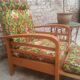Floral armchair 1950