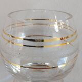 Year 40 liqueur service, granita with golden edge