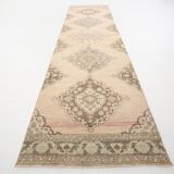 3x13 Classic & Oriental Wool Persian Runner Rug, 90x395Cm