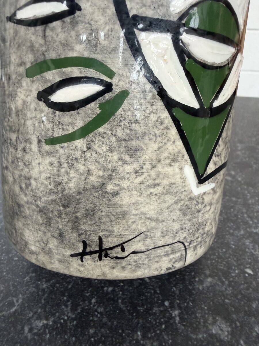Ceramic vase arnis 1970s