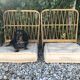 Rattan bedhead