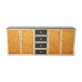 Italian cork and brass sideboard 1770s