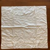 Taie d’oreiller ancienne brodée 71 x 76cm