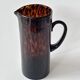 Dior Style Tortoiseshell Blown Glass Pitcher Vase