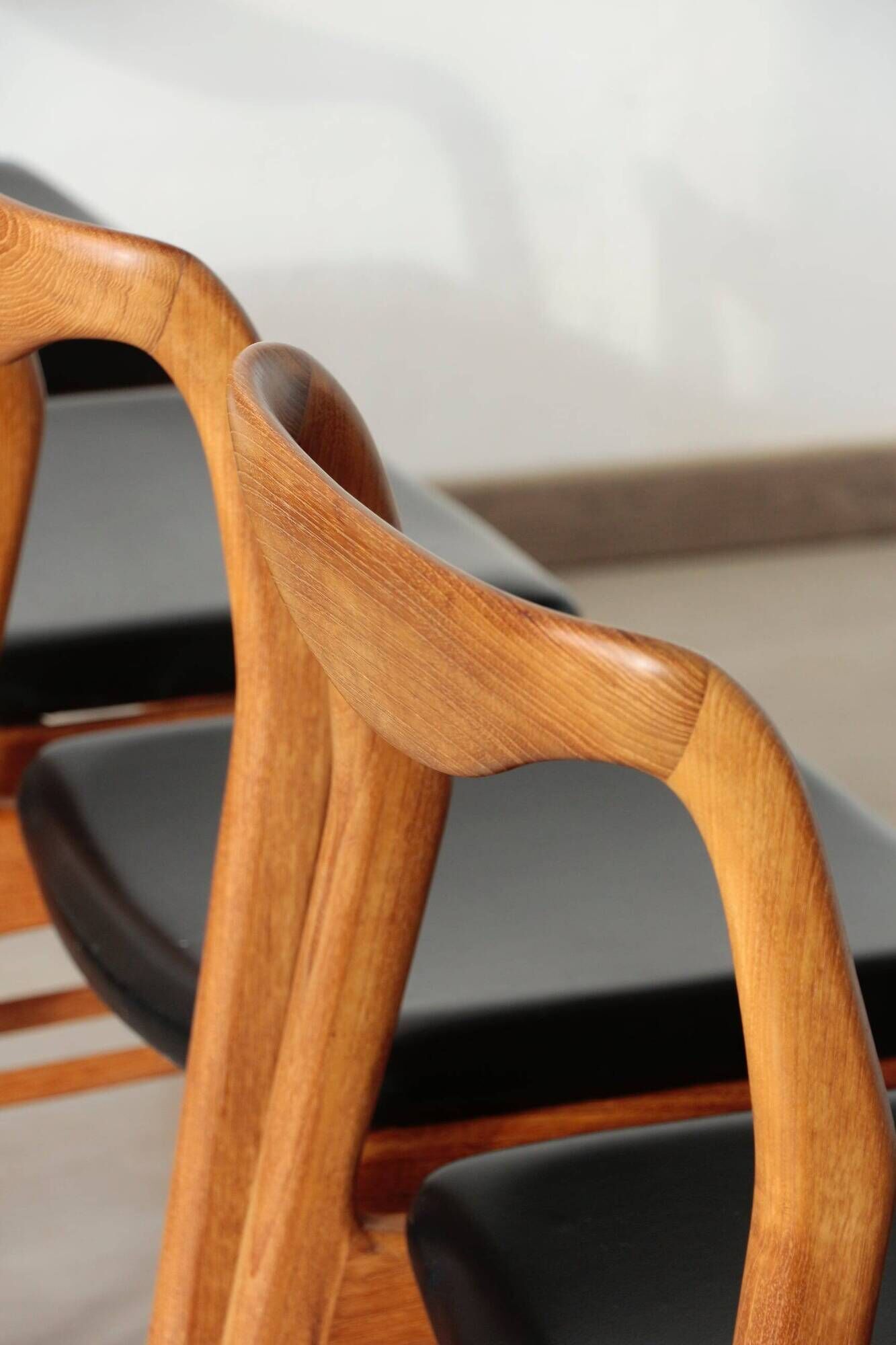 Set of 6 Vintage Scandinavian Teak Chairs – 1960s