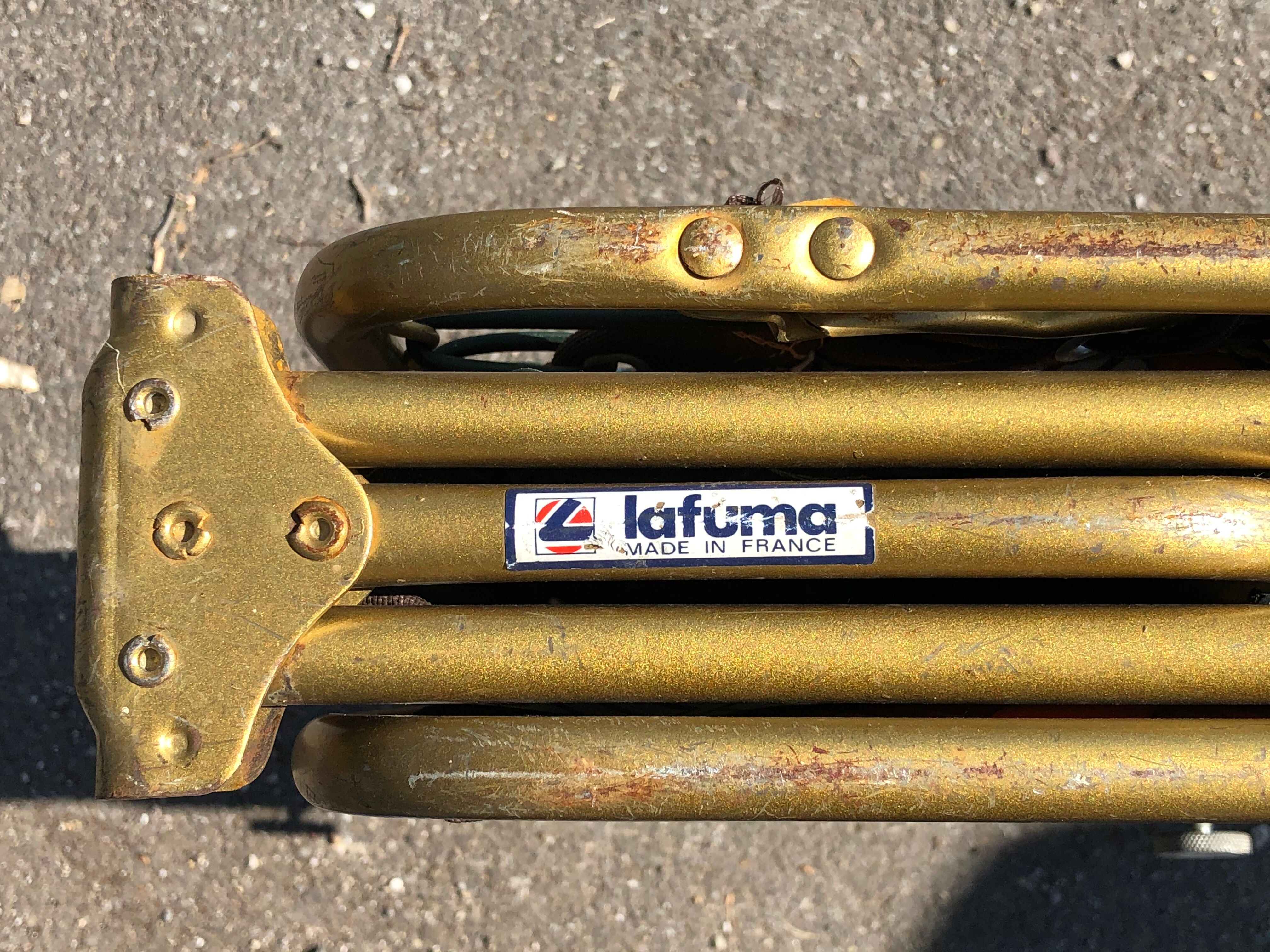 Sunbed la lafuma vintage 1970