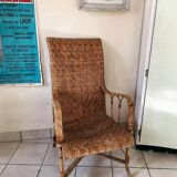 Rattan armchair