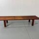 Mid-century modern brown wood slatted coffee table by Martin Visser for 't Spectrum, 1960s