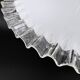 Vintage pendant light in white opaline glass