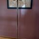 Free-standing coat rack in curved wood, parrot style Baumann or T.
