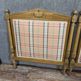 Directoire period bed in light wood circa 1800