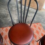 Ensemble de 4 chaises bistrot luxe rodet