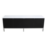 Enfilade noir et marbre par Florence Knoll pour Knoll, 1961