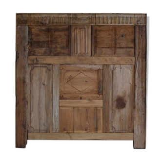 18th century woodwork headboard