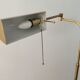 Brass floor lamp from Sölken Leuchten 1970's