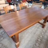 Solid oak farmhouse table