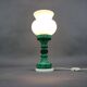1970s Czechoslovak malachite-style table lamp