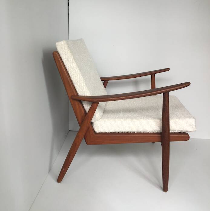 Scandinavian teak armchair