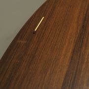 Round rosewood table, Danish design, 1970s, production: Denmark